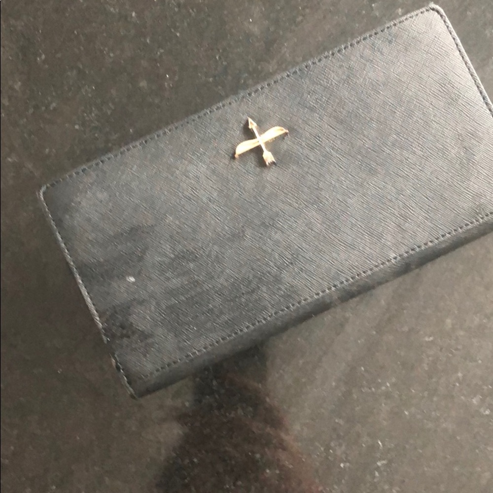 Black pre-loved wallet
